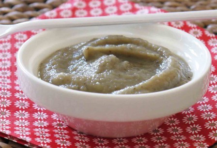 Mixé aubergine et yaourt