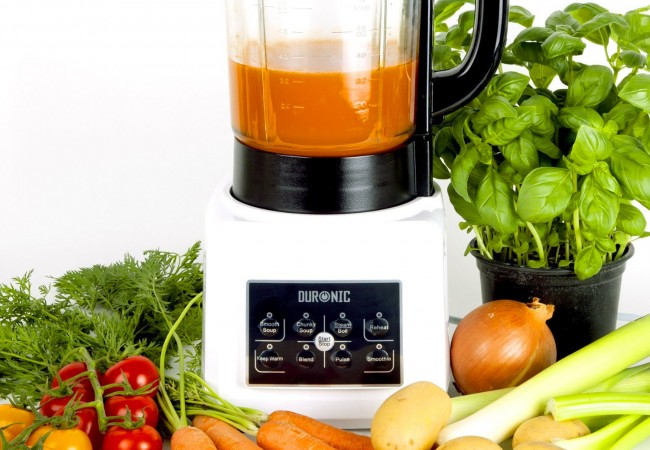 Faire des soupes pour l'automne avec un blender chauffant