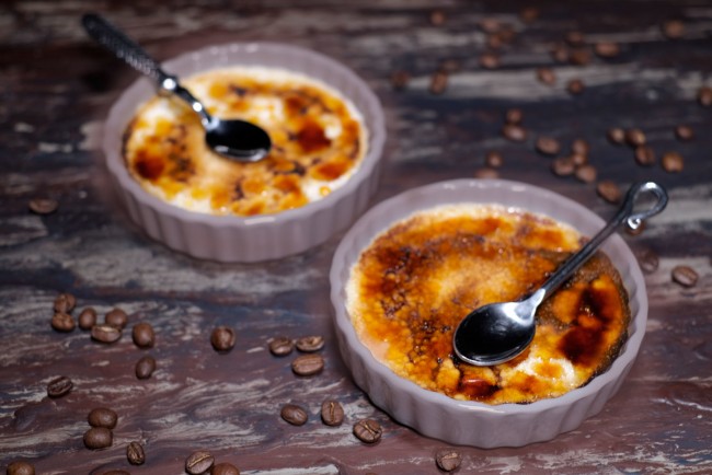 Recette de crème brûlée au café