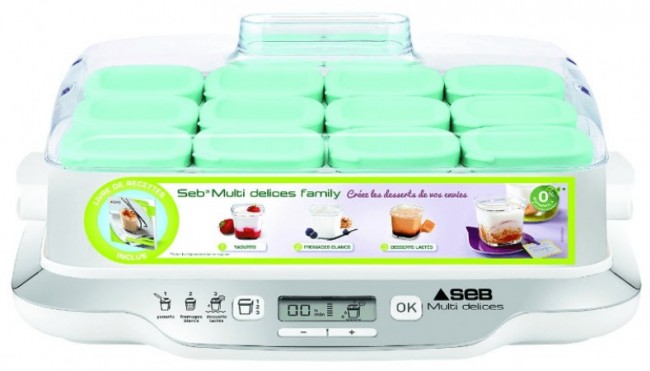 Ma yaourtière 12 pots préférée : Multidélices de SEB